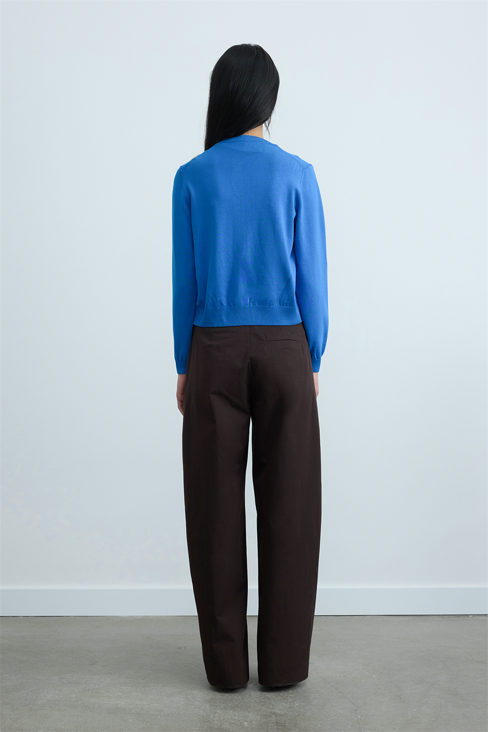 Mavi Lea Triko Hırka