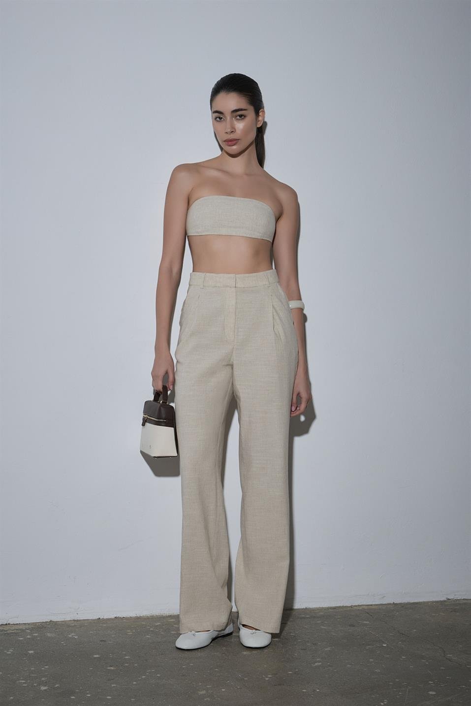 Natürel Gabriel Keten Pantolon