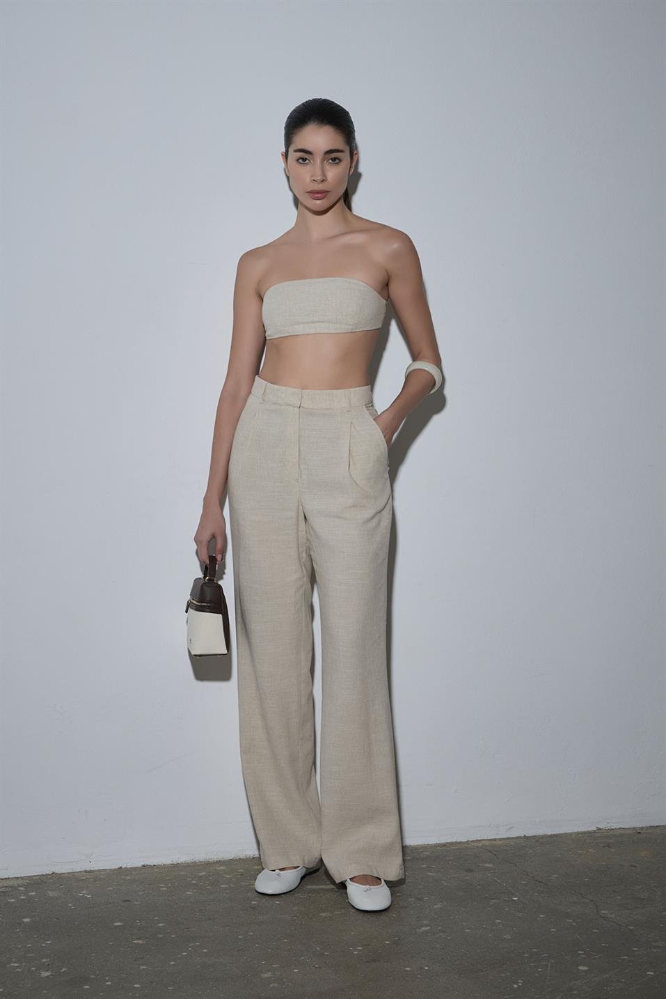 Natürel Gabriel Keten Pantolon