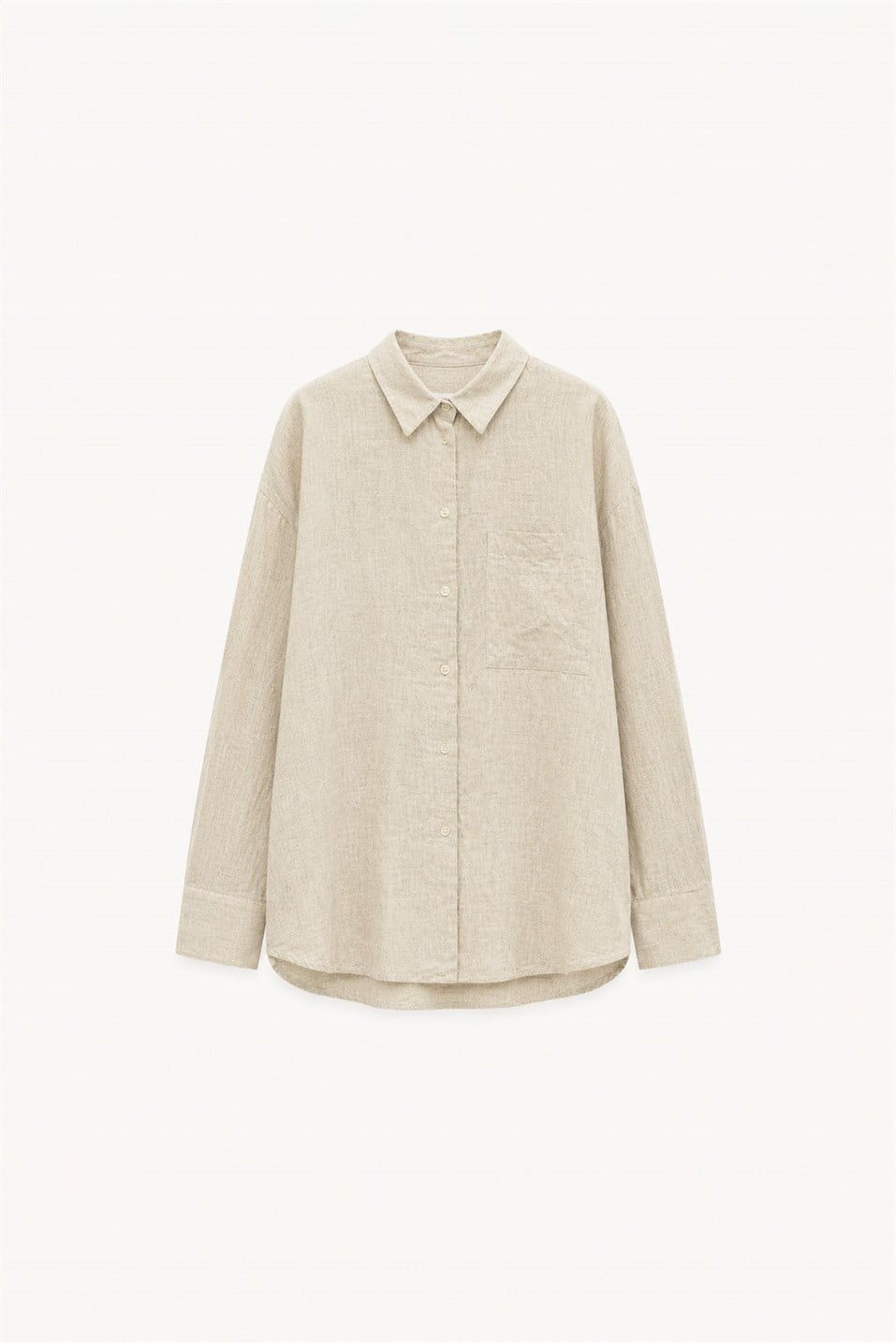 Serin Oversized Linen Shirt