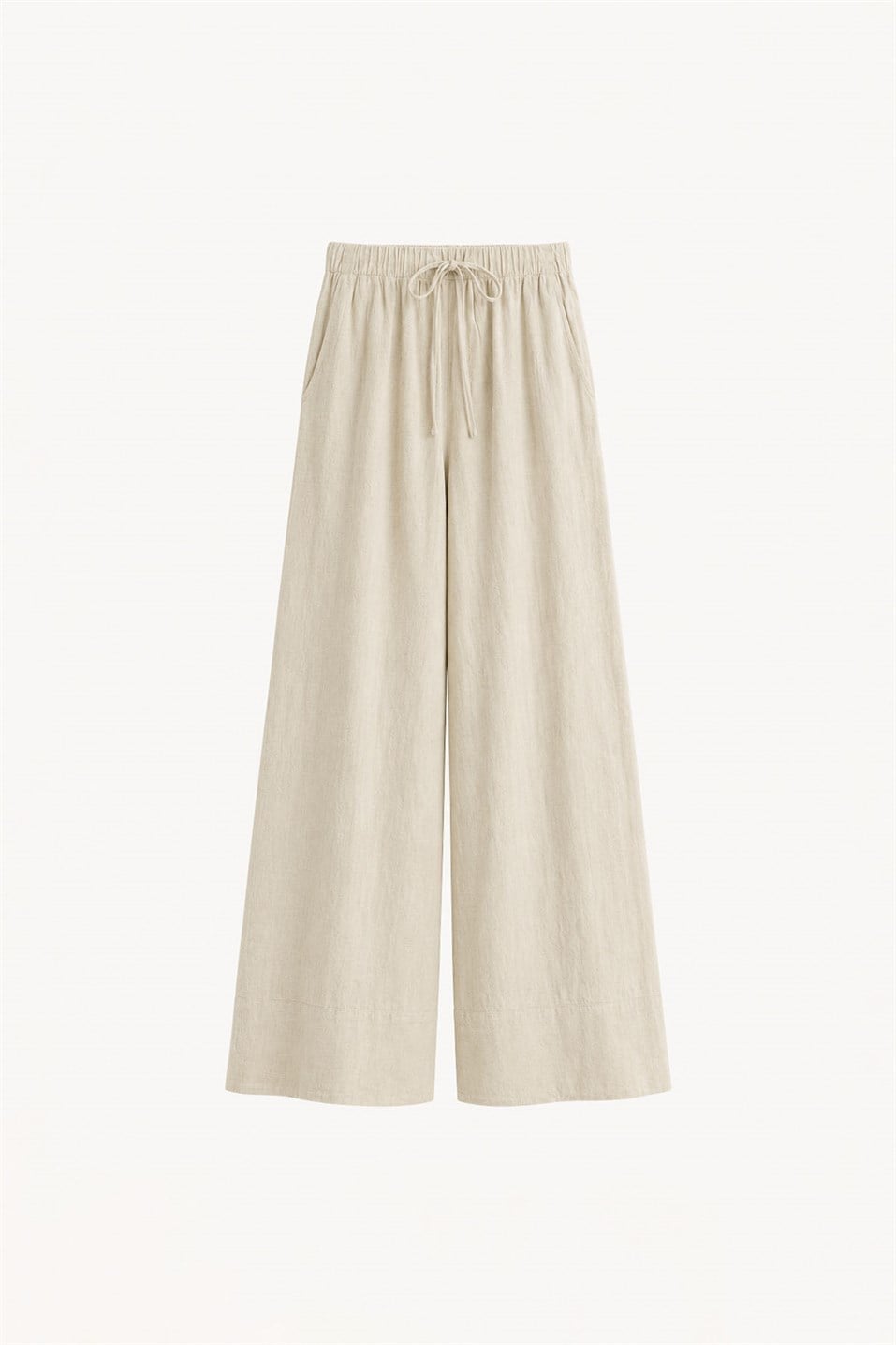 Serin Linen Palazzo Trousers