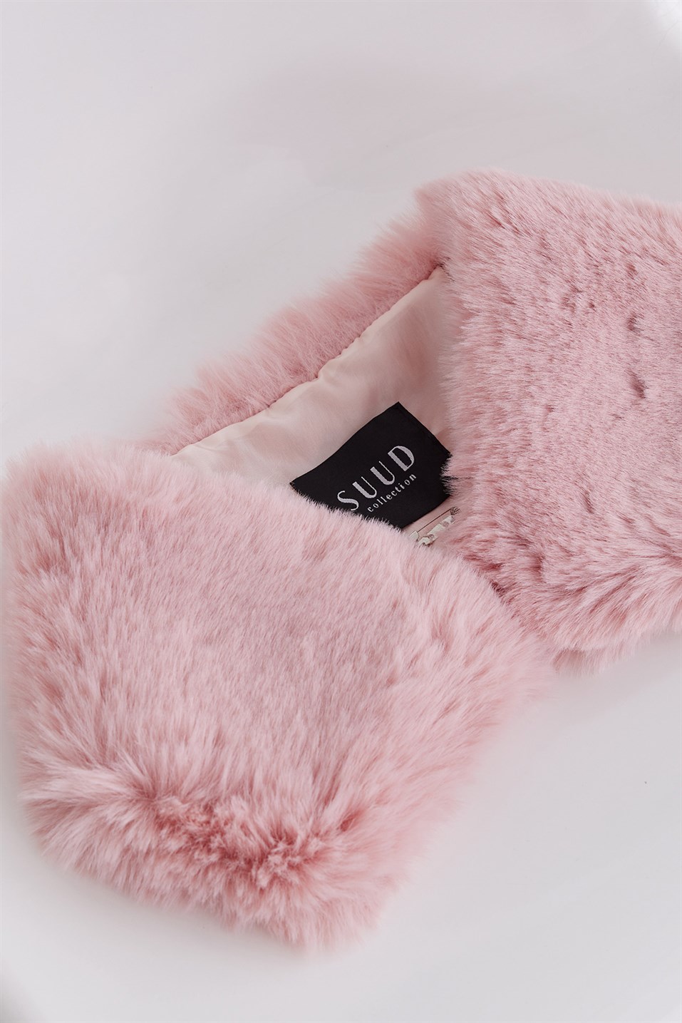 Pink Fur Collar