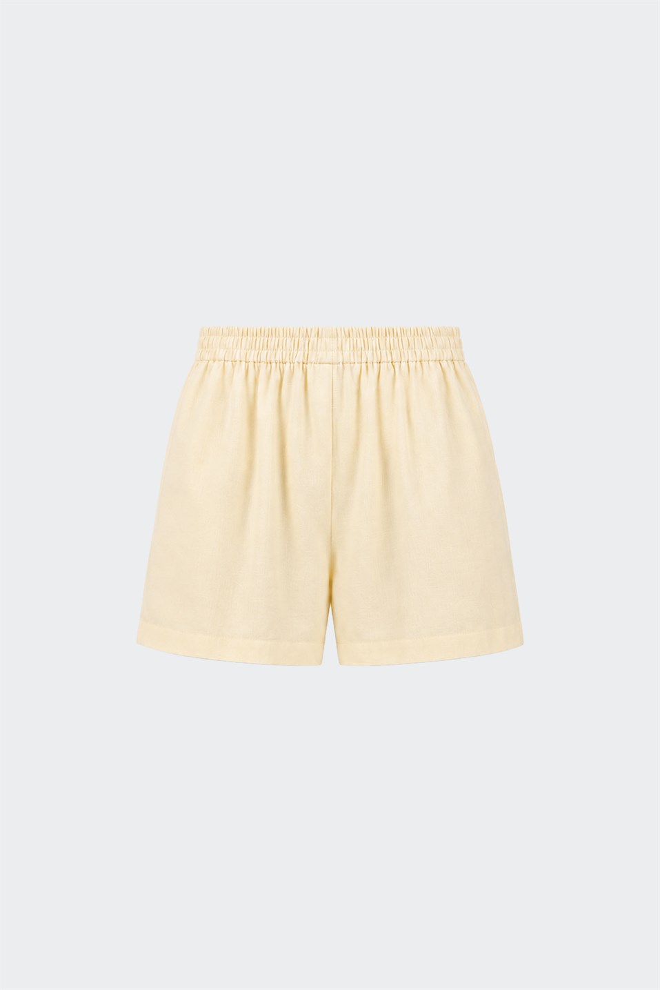 Zoe Basic Linen Shorts