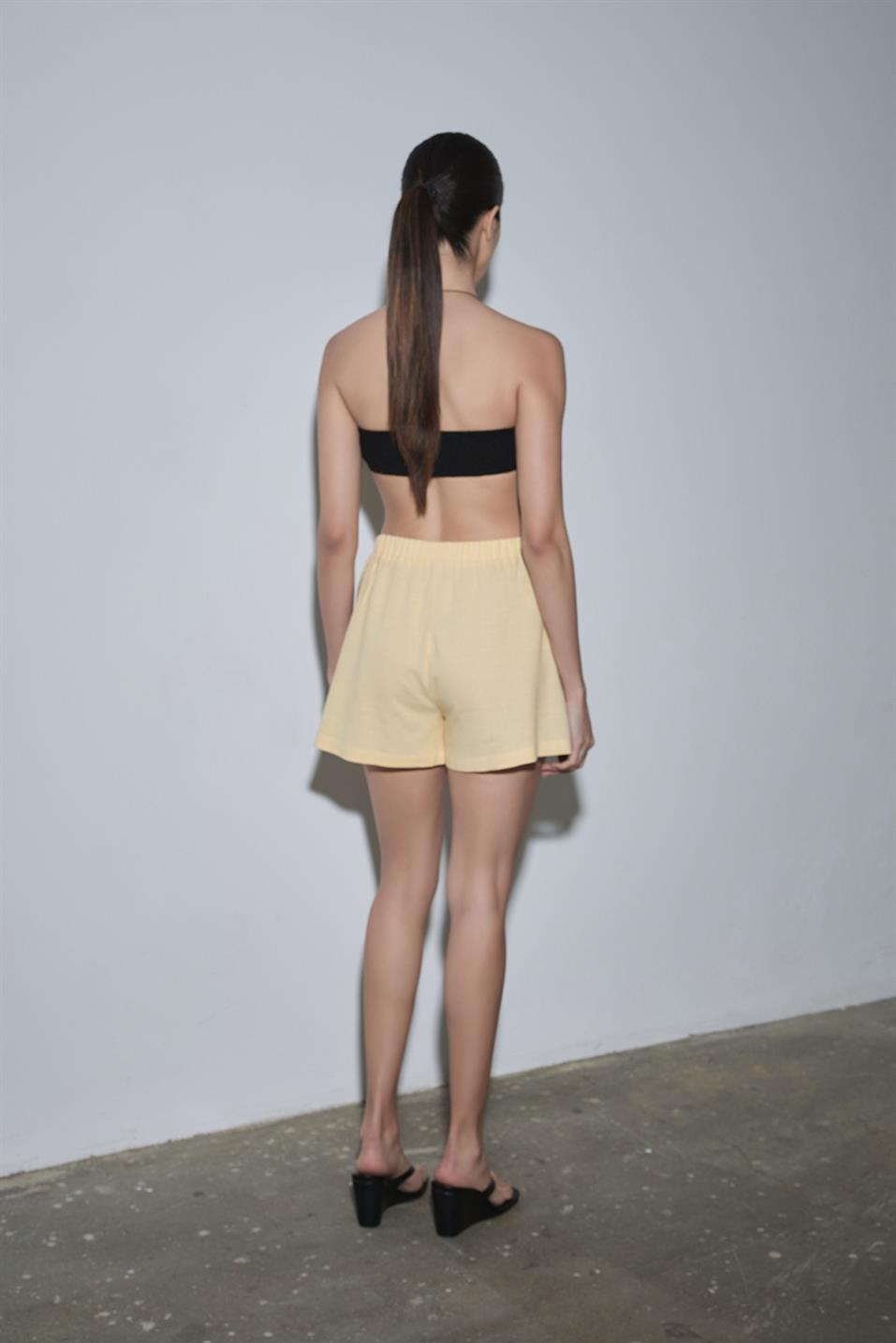 Zoe Basic Linen Shorts