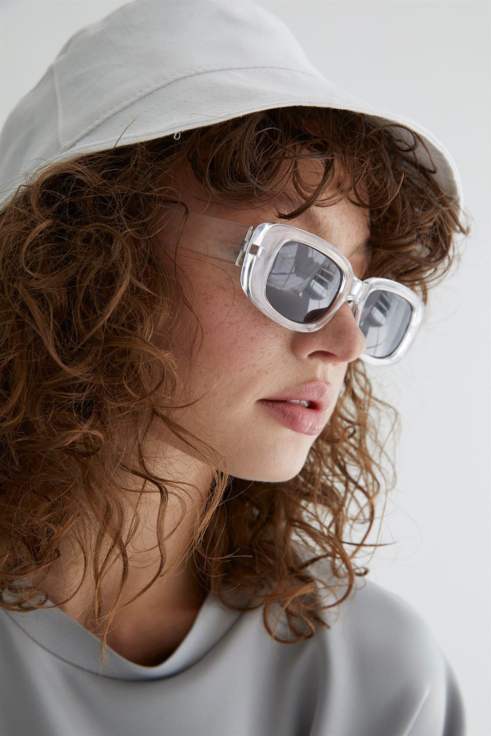 Transparent Classic Sunglasses