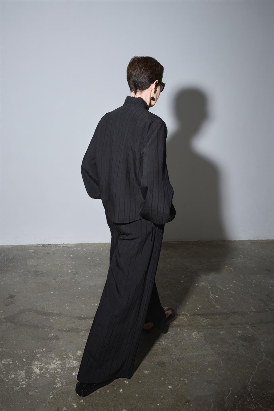 Siyah Alba Culotte Pantolon