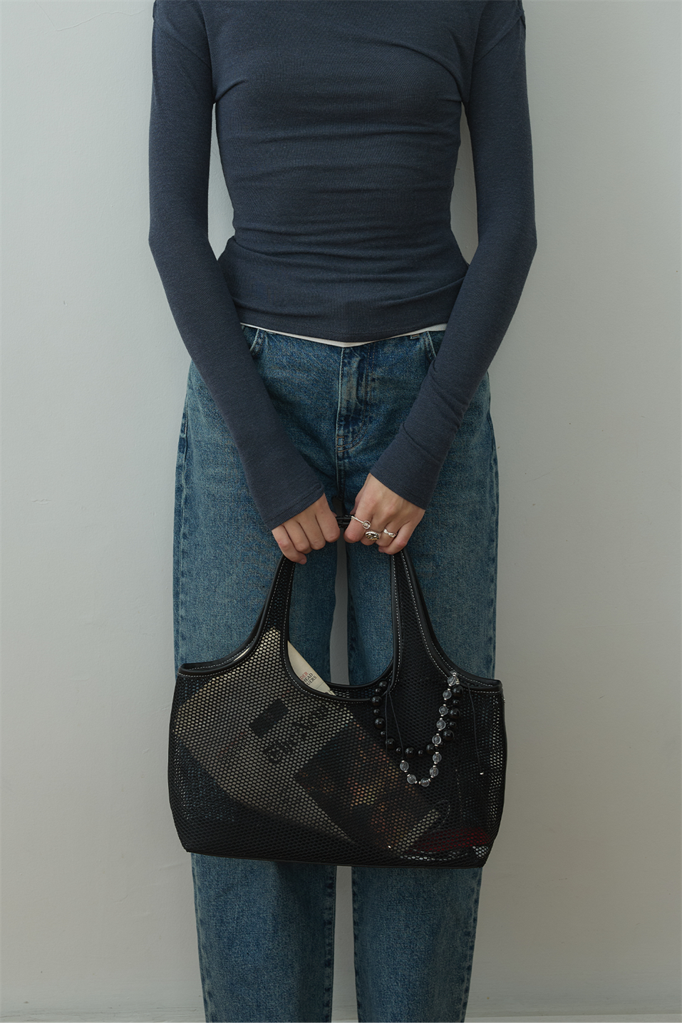 Siyah Alia File Çanta