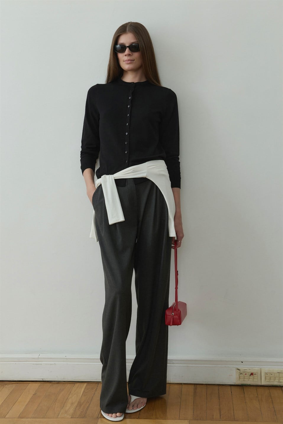 Siyah Arya Triko Hırka