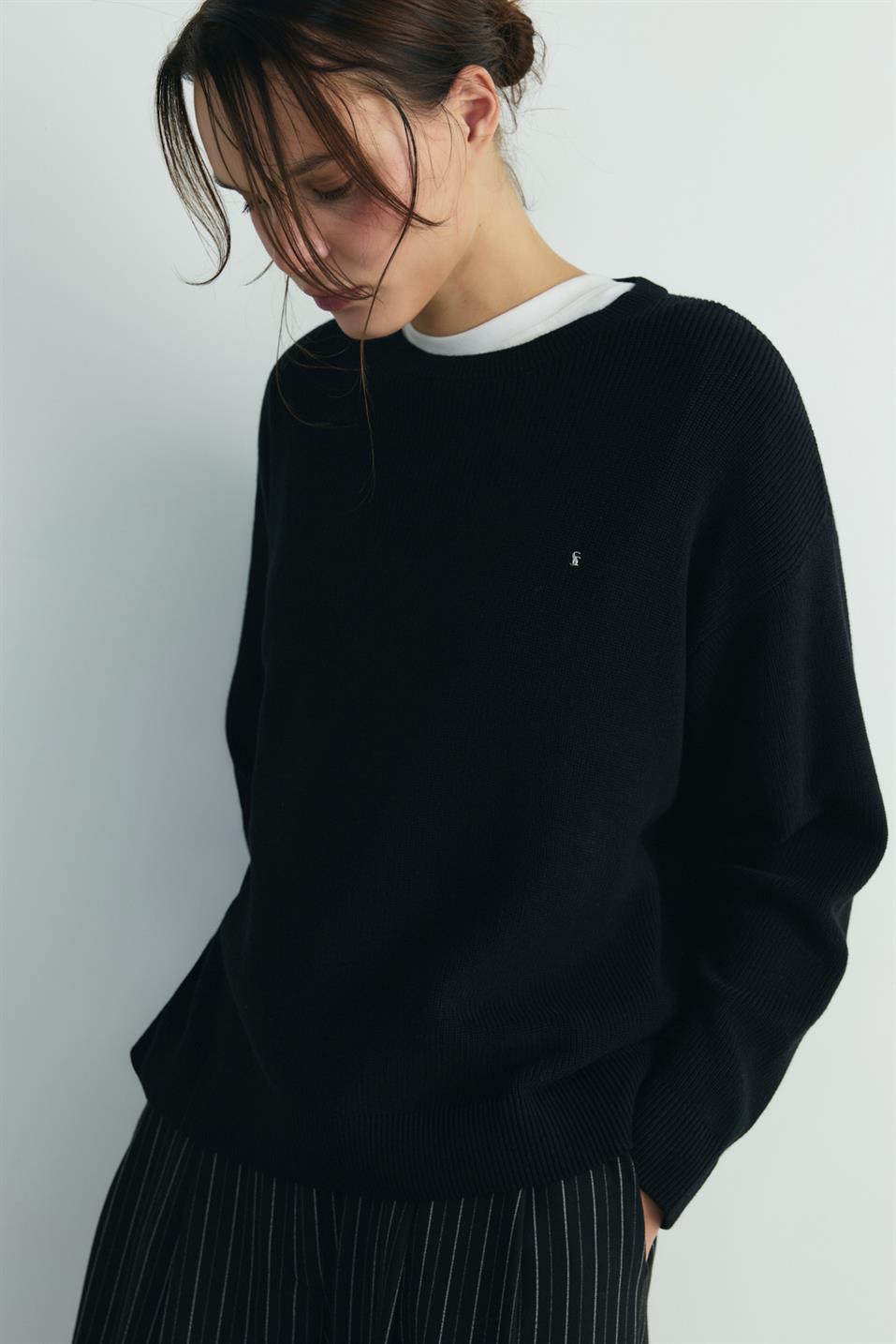 Caroline Basic Fine Sweater