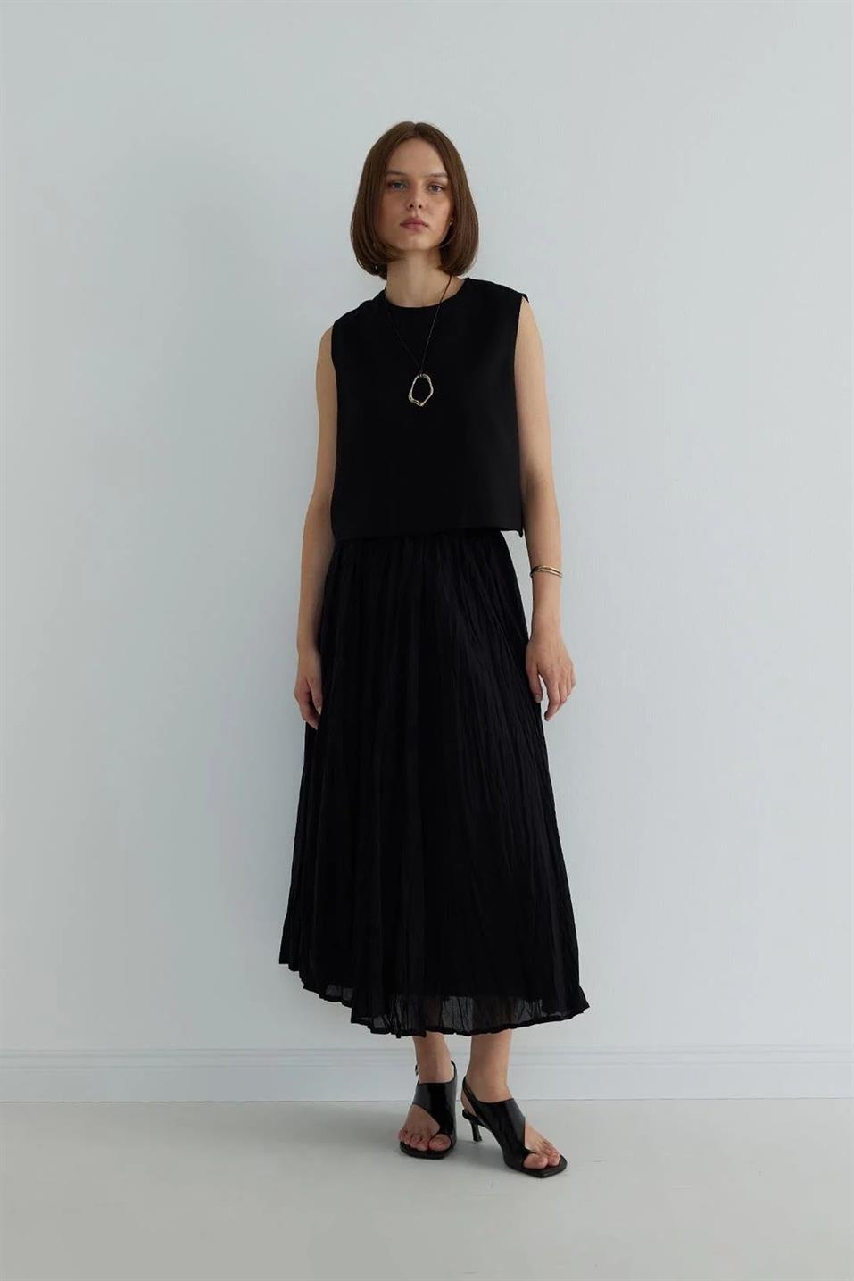 Donette Pleated Skirt