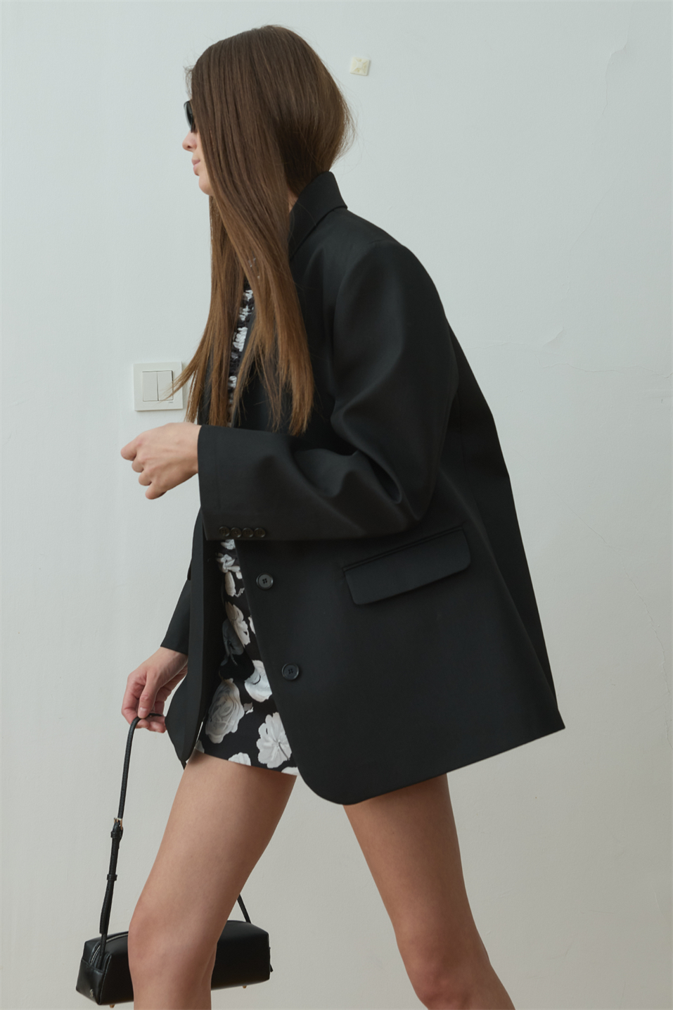 Siyah Harlan Blazer Ceket