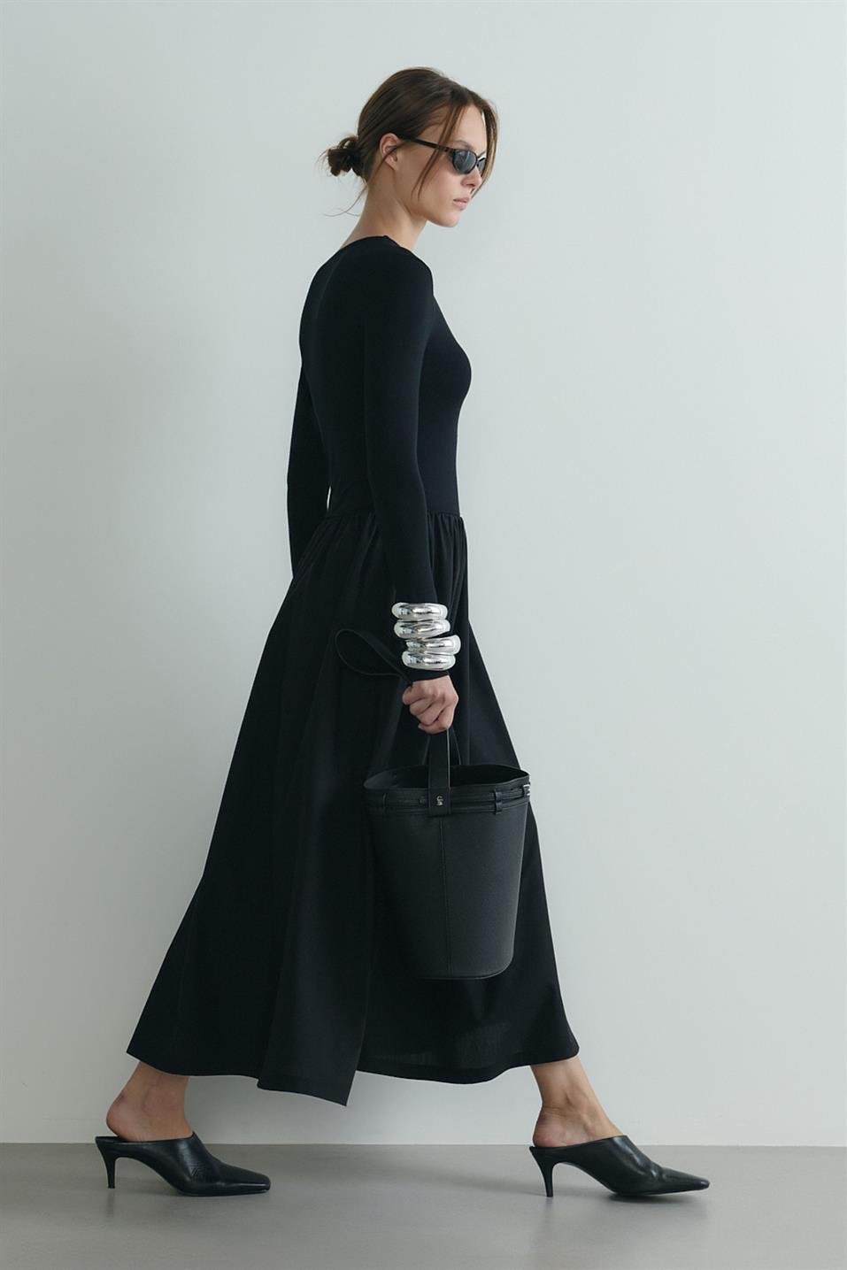 Harper Contrast Dress