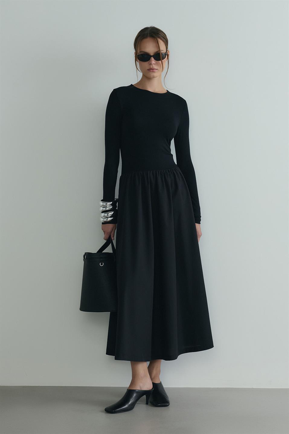 Harper Contrast Dress