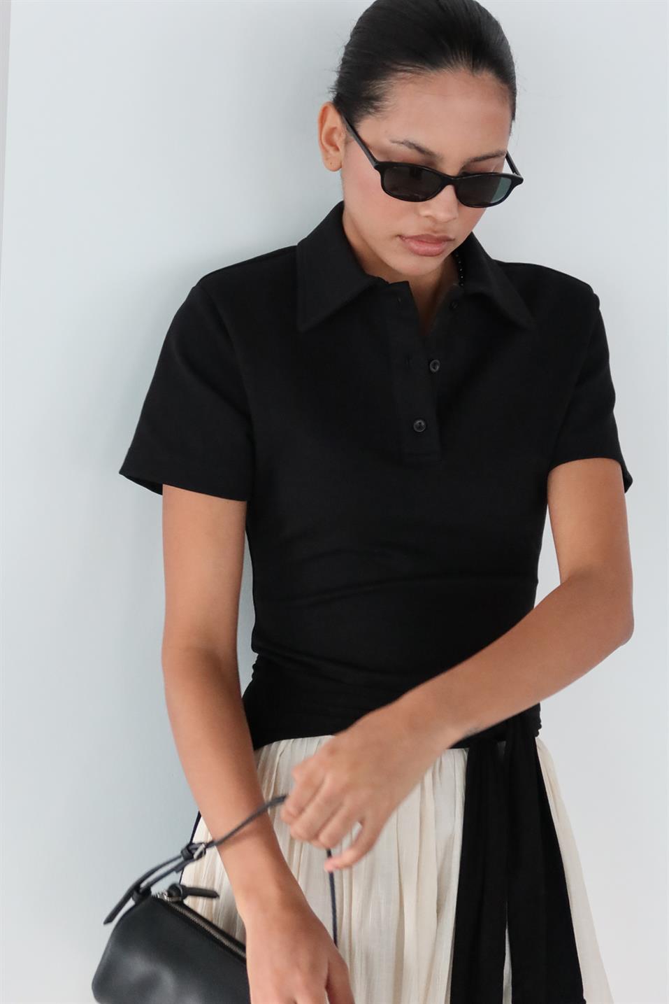 Jane Polo Collar T-Shirt