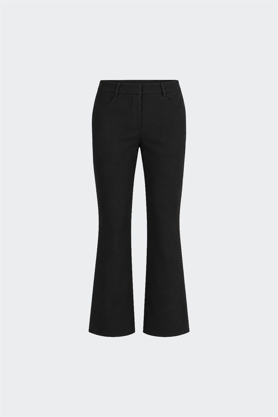 Siyah Janet Flare Pantolon