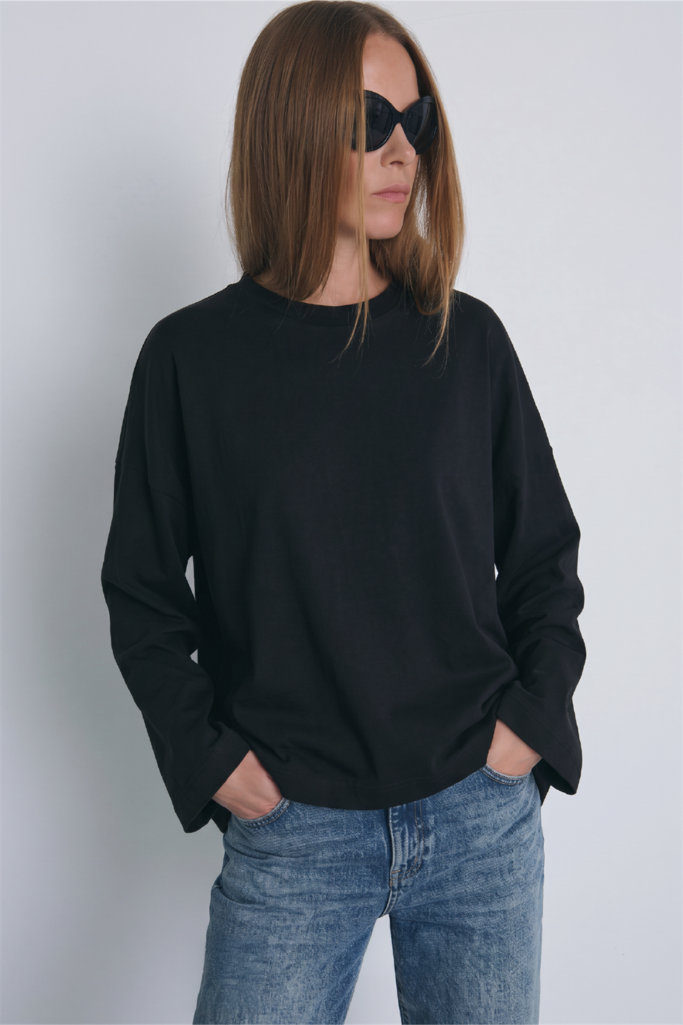 Katie Oversize Long Sleeve T-Shirt