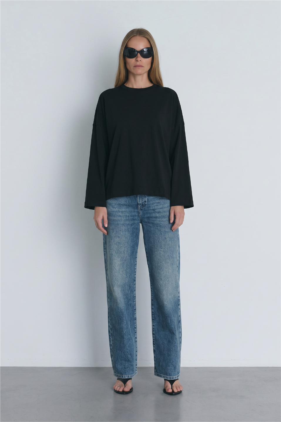Katie Oversize Long Sleeve T-Shirt