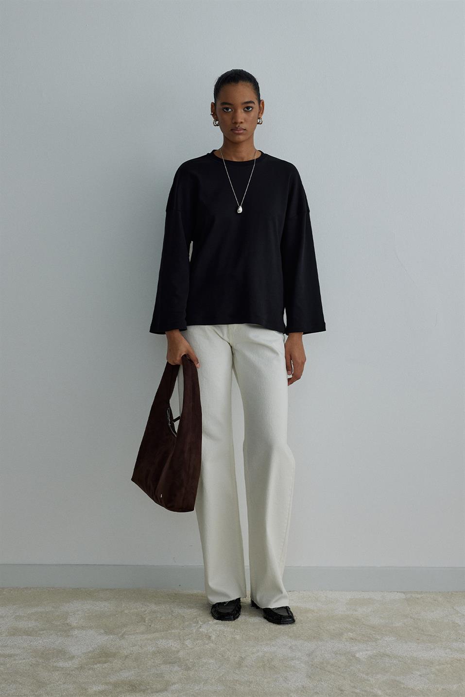 Katie Oversize Long Sleeve T-Shirt