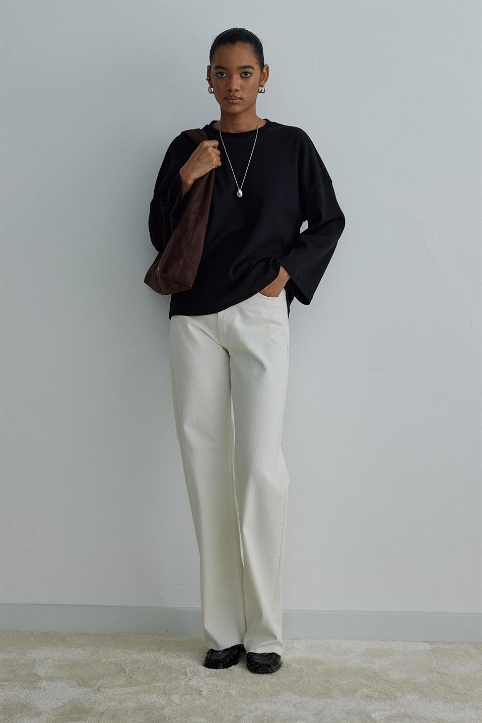 Katie Oversize Long Sleeve T-Shirt