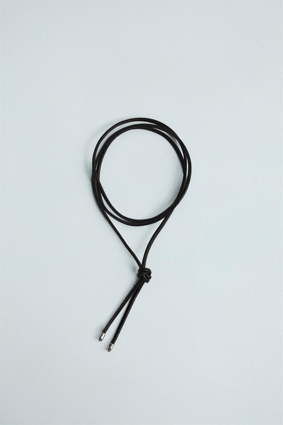 Lior Leather Cord Belt