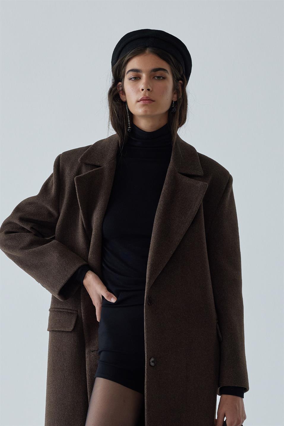 Siyah Mia Boğazlı Body