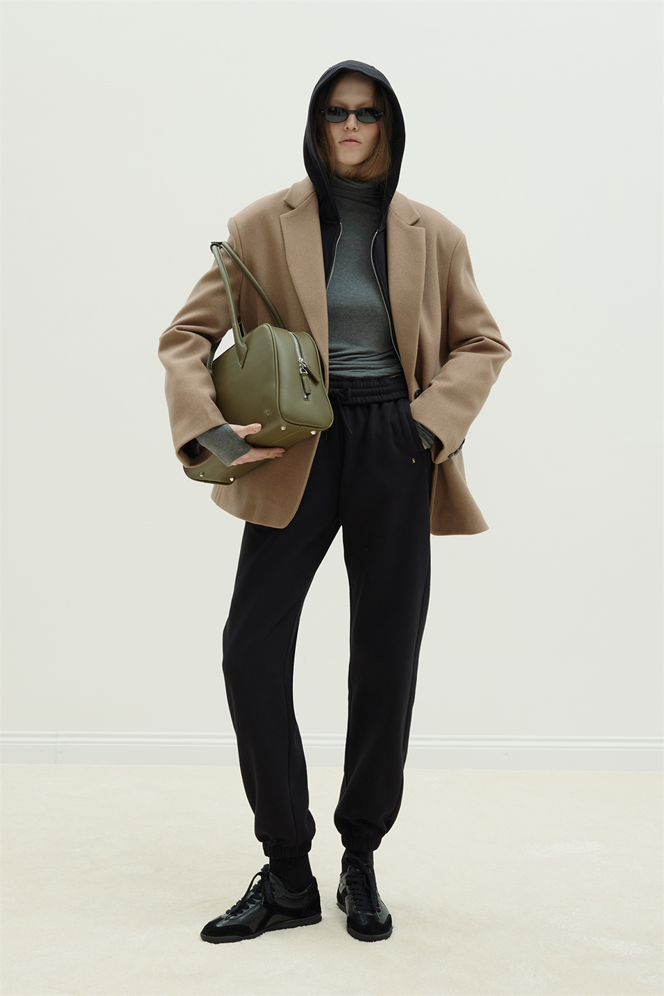 Mila Oversize Zip Cardigan