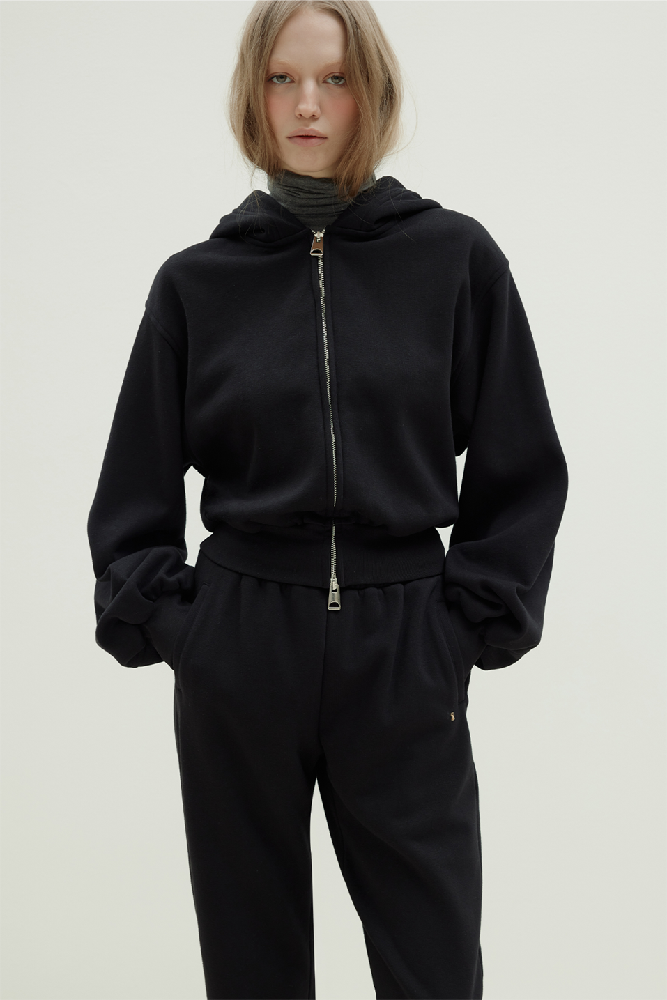 Mila Oversize Zip Cardigan