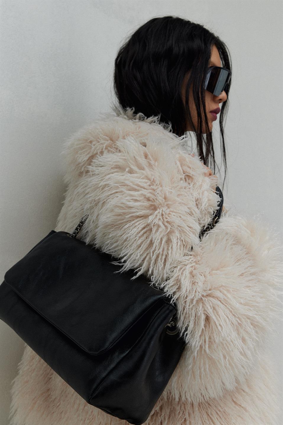 Milan Chain Leather Bag