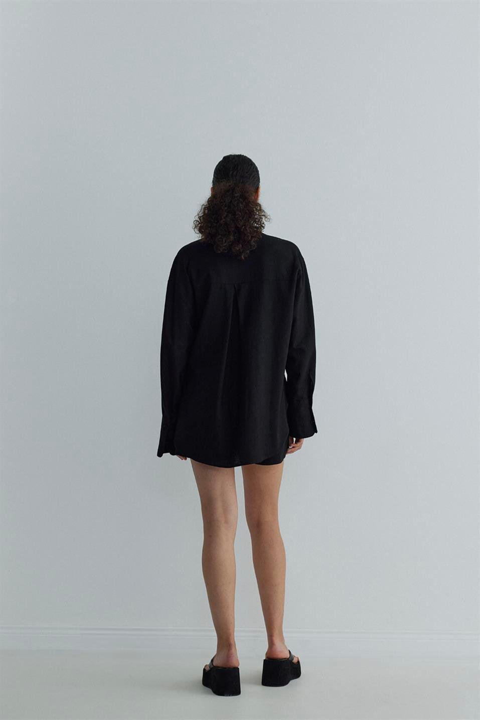 Mild Linen Basic Shirt