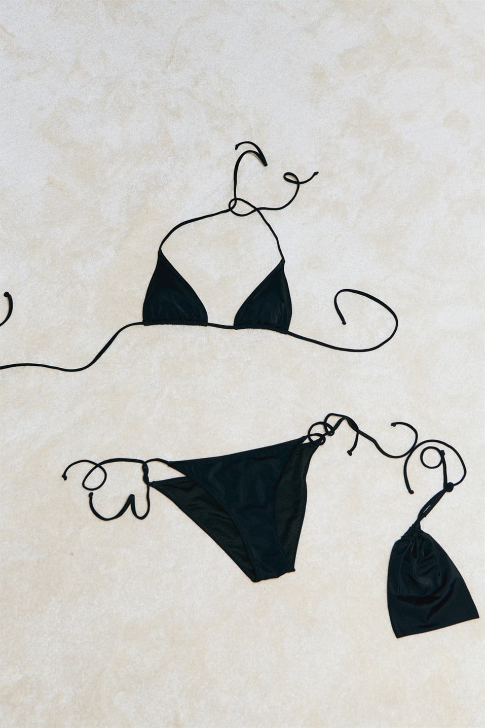 Siyah Mimi Bikini Set