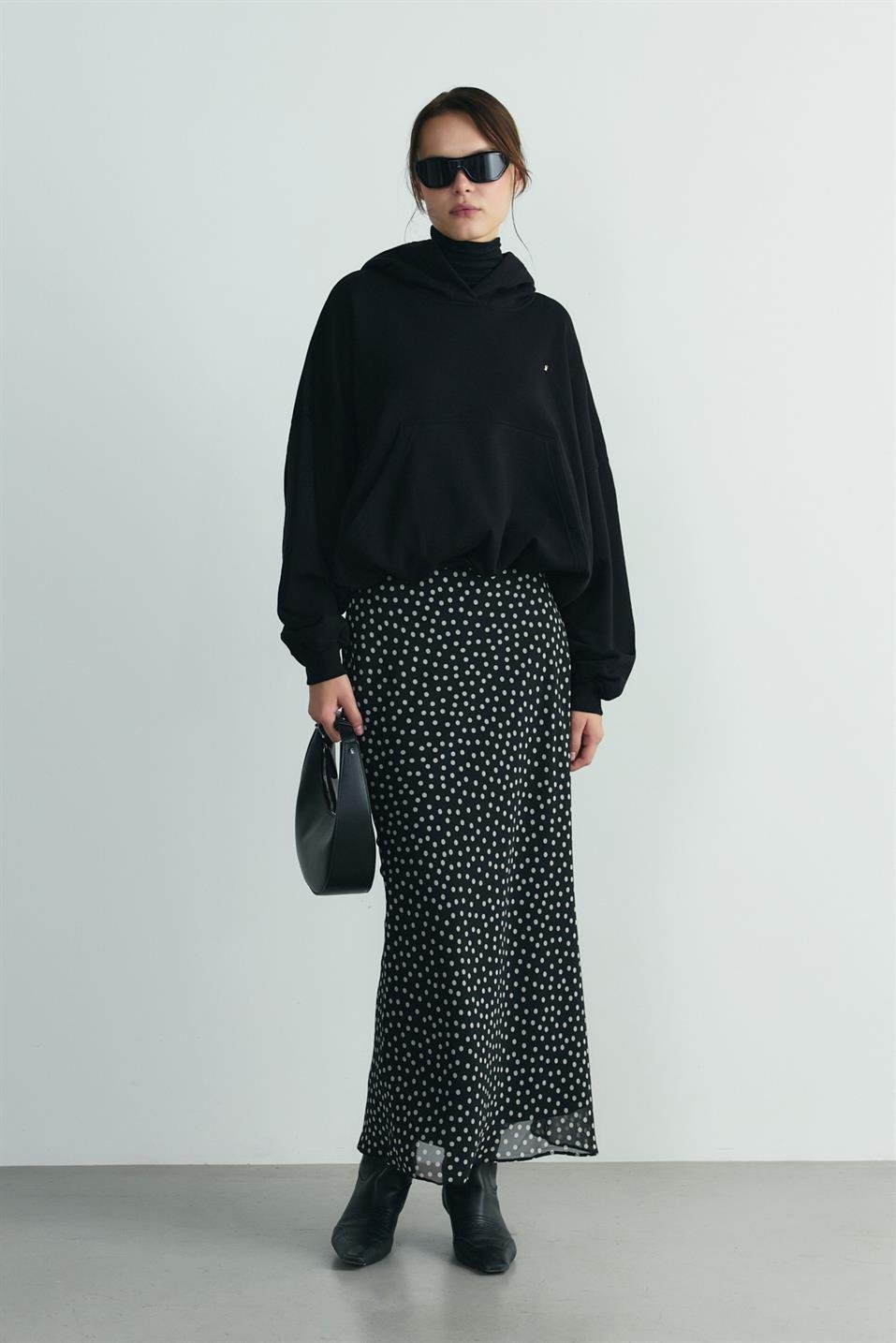 Miranda Chiffon Midi Skirt