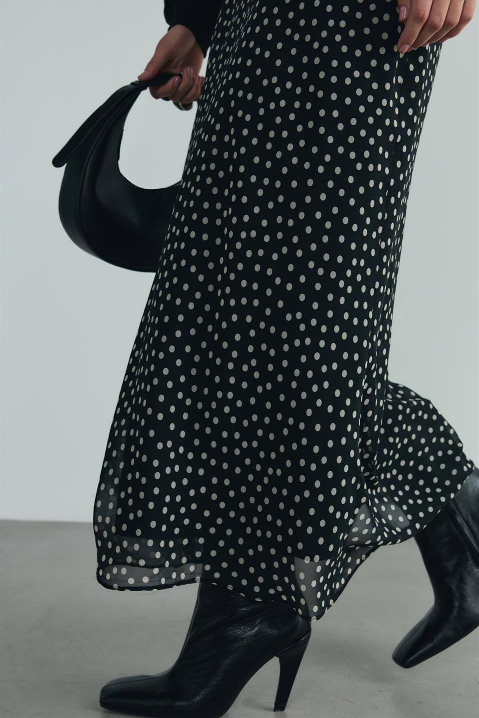 Miranda Chiffon Midi Skirt