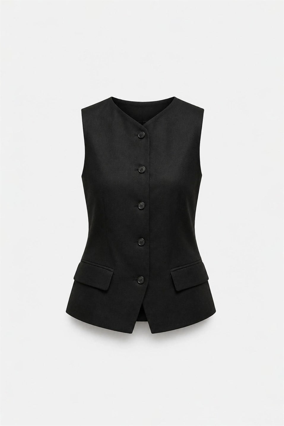 Nora 100% Linen Vest