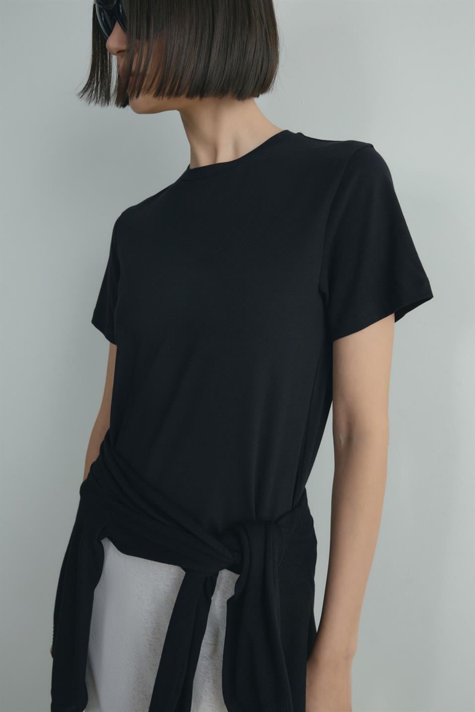 Crew Neck Cotton T-Shirt