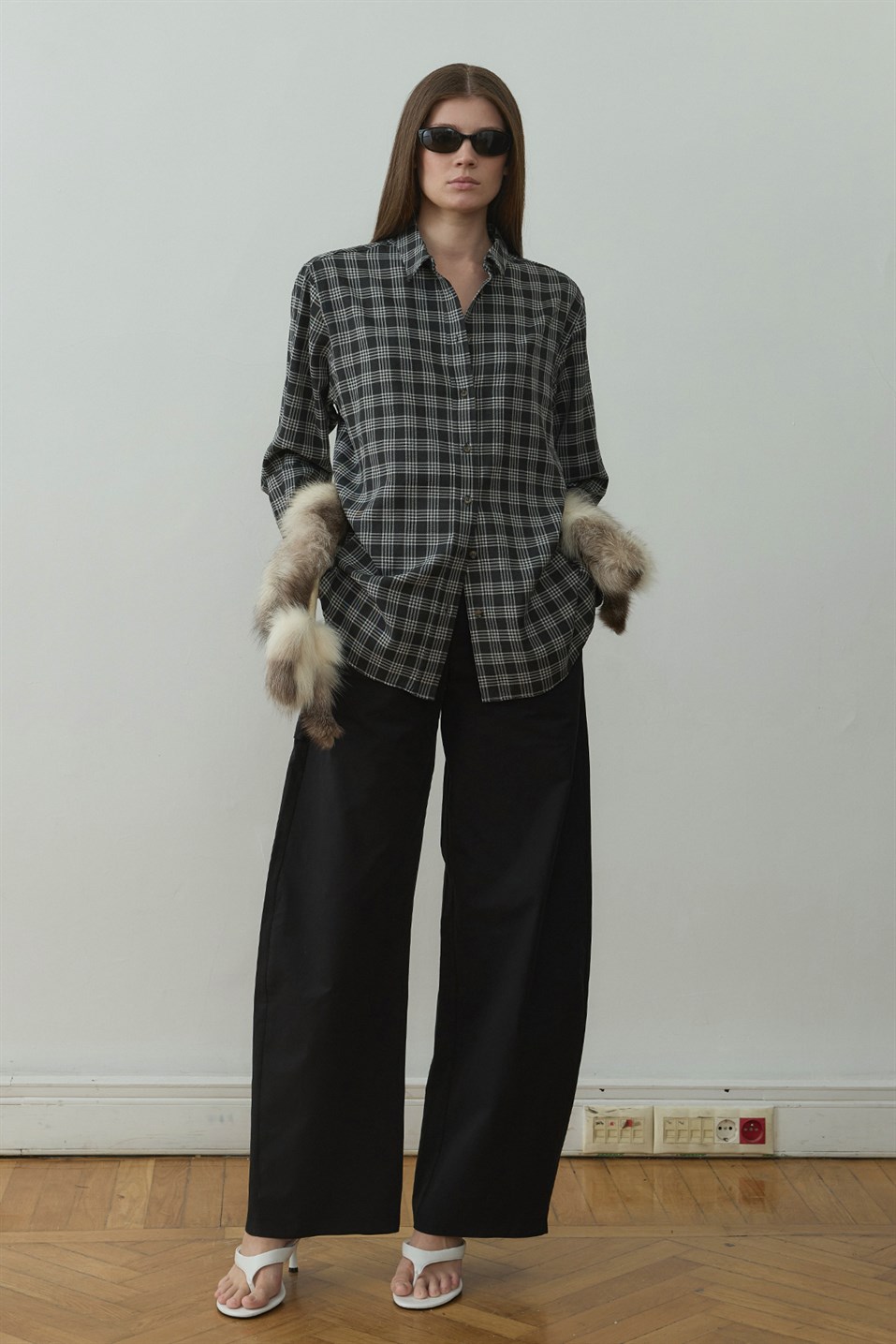 Raffy Wide Leg Trousers