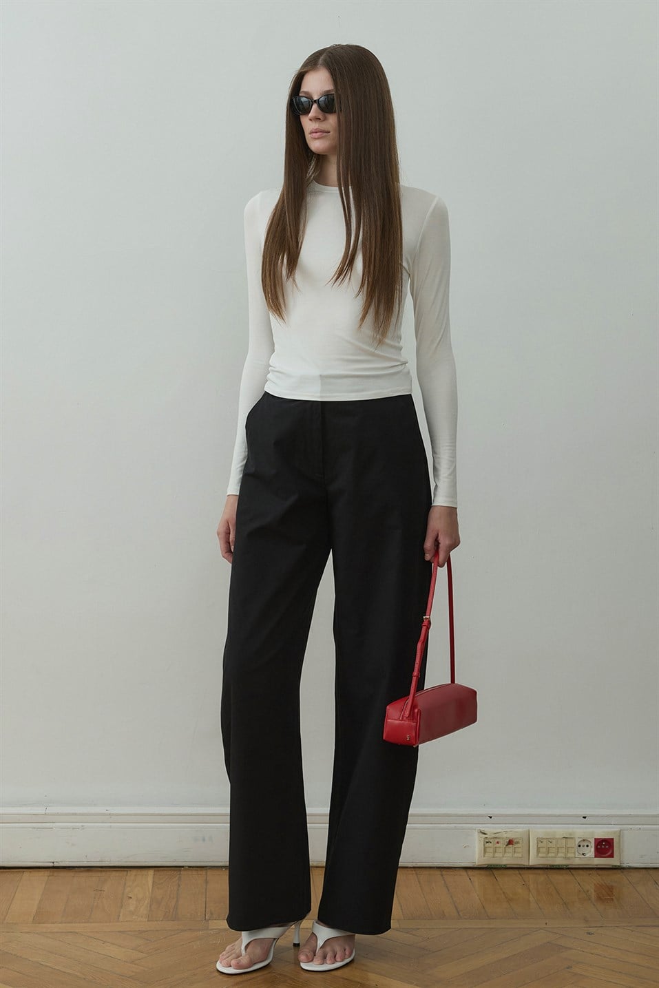 Raffy Wide Leg Trousers