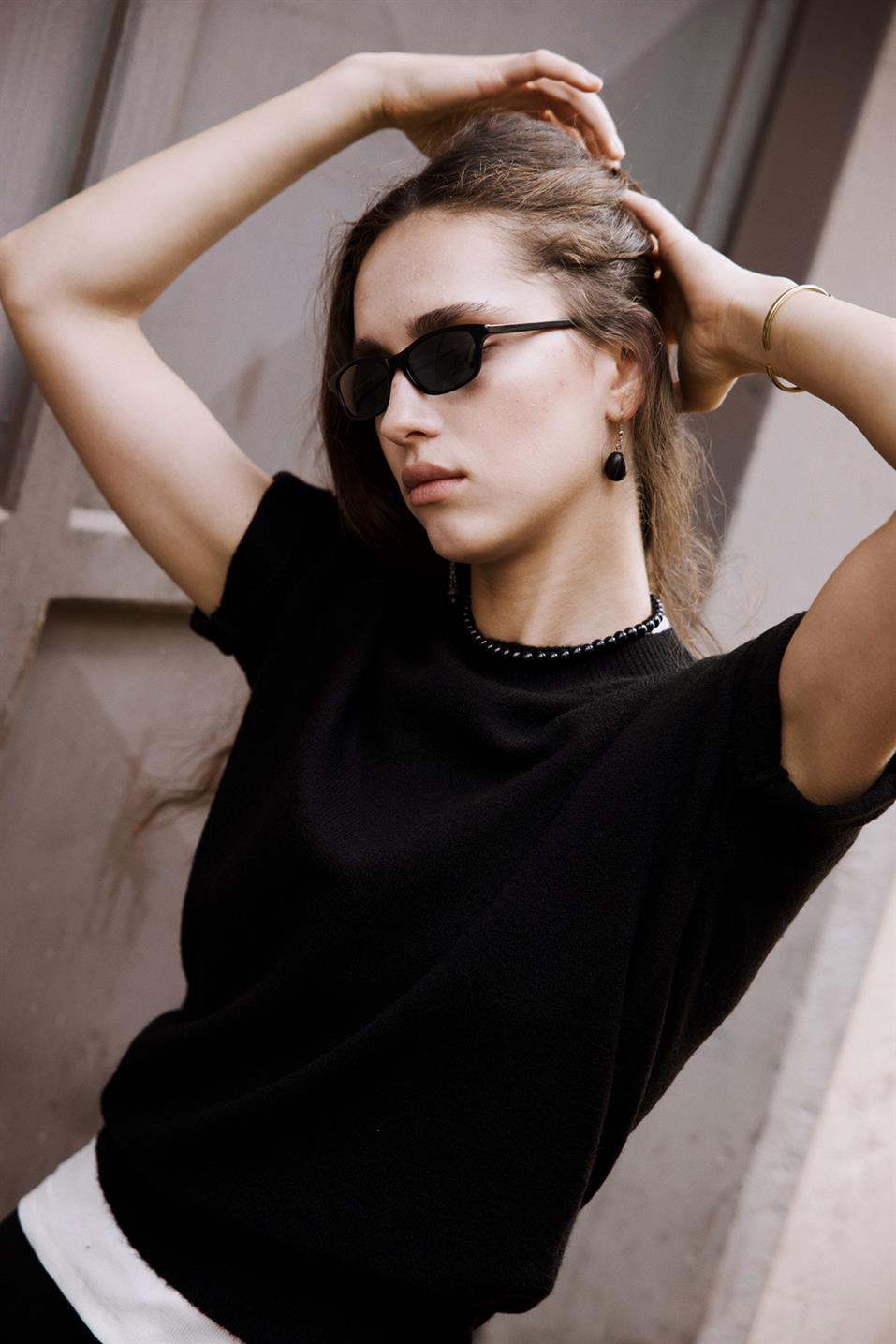 Robe Short-Sleeved Sweater