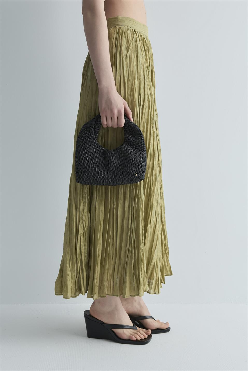 Roen Raffia Bag