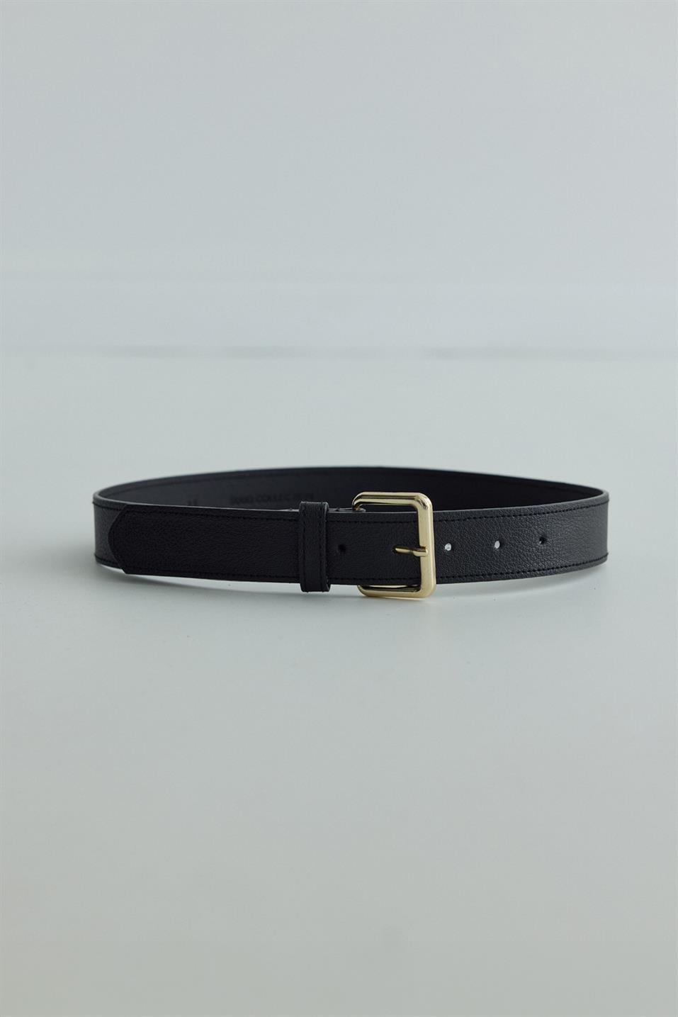 Route Gold Buckled Belt