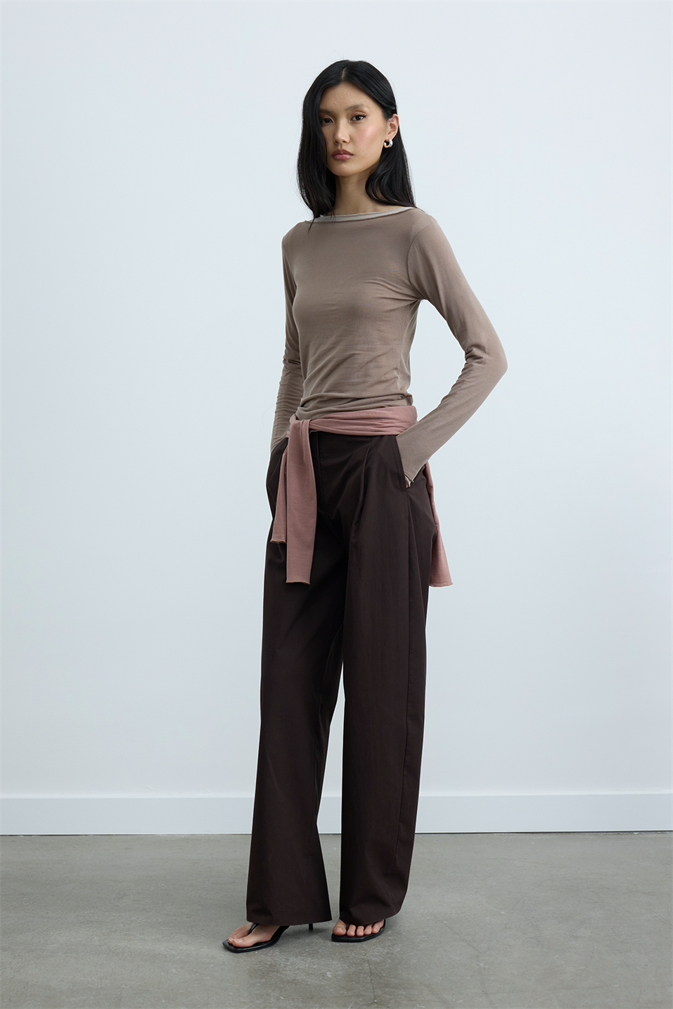 Sütlü Kahve Lindy Bluz