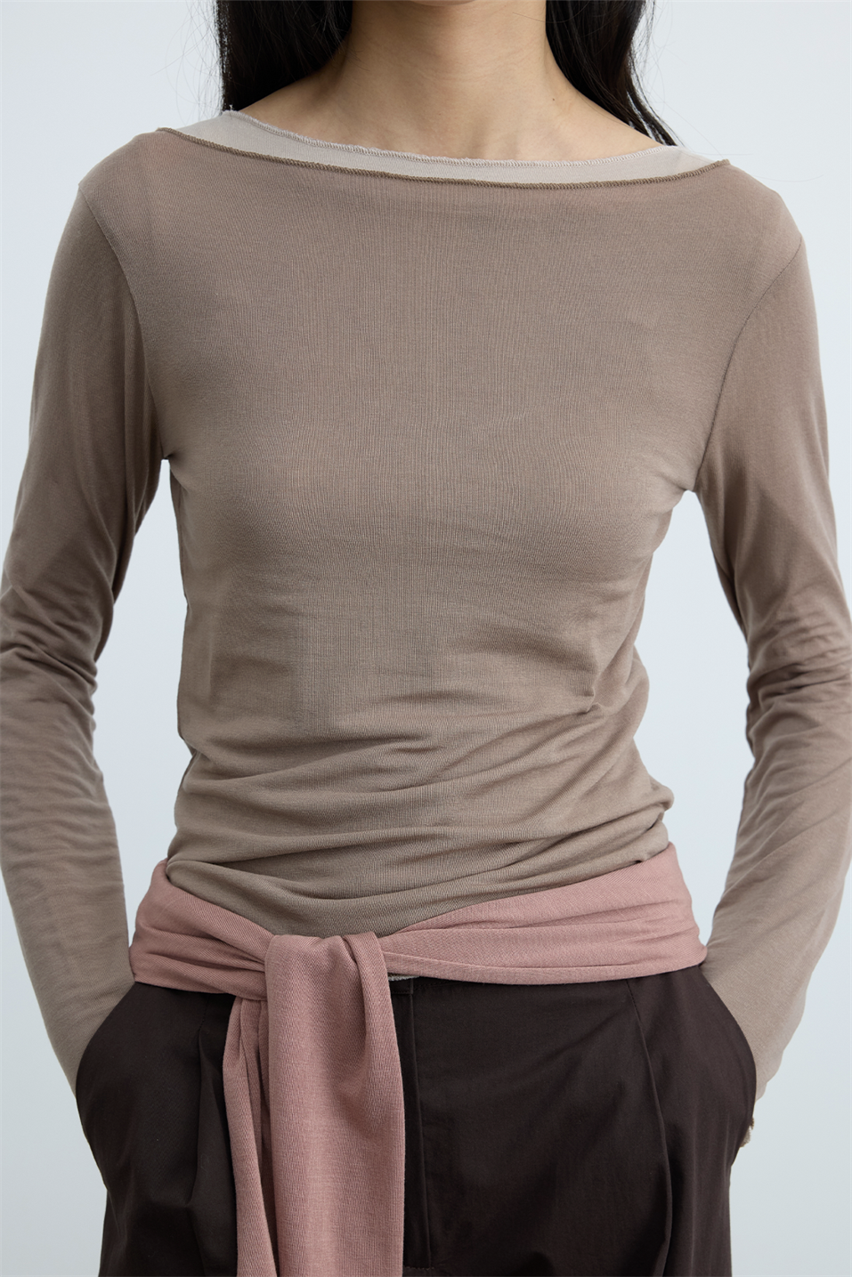 Sütlü Kahve Lindy Bluz