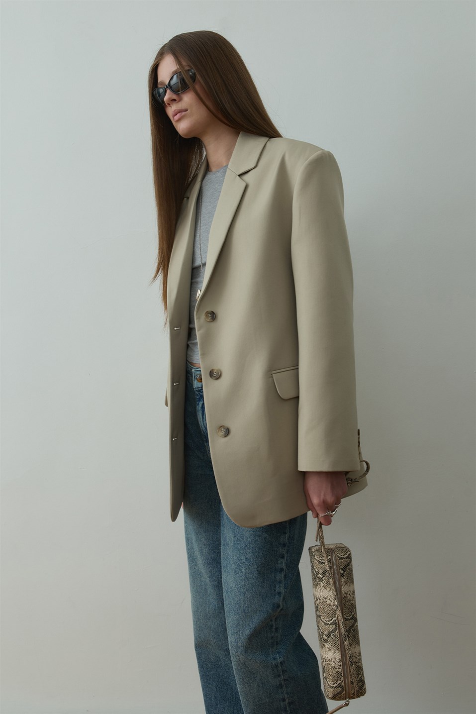 Taş Harlan Blazer Ceket