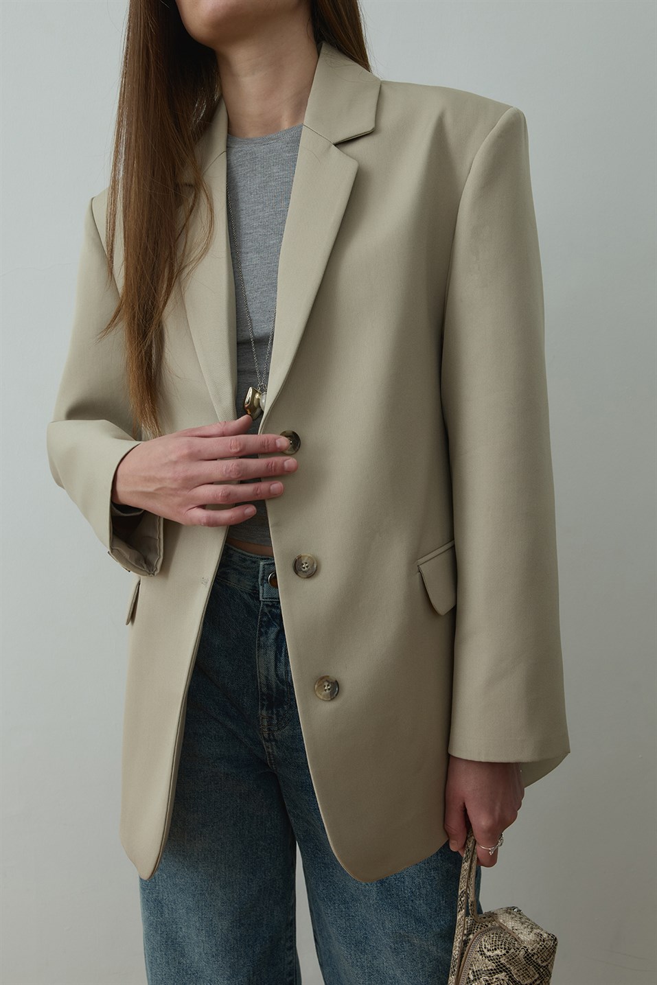 Taş Harlan Blazer Ceket