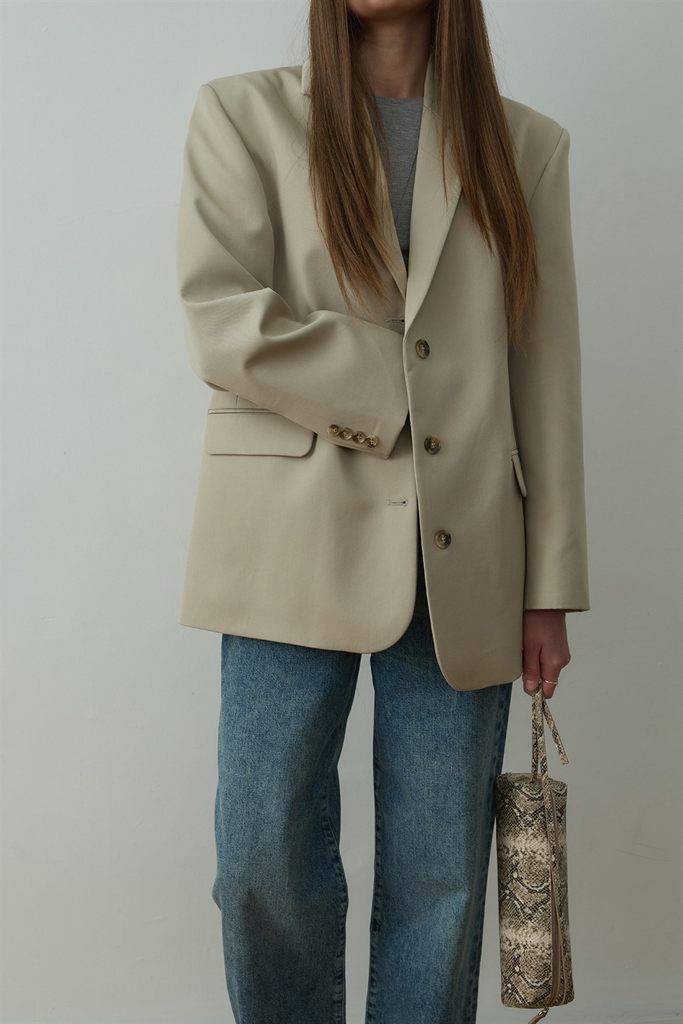 Taş Harlan Blazer Ceket