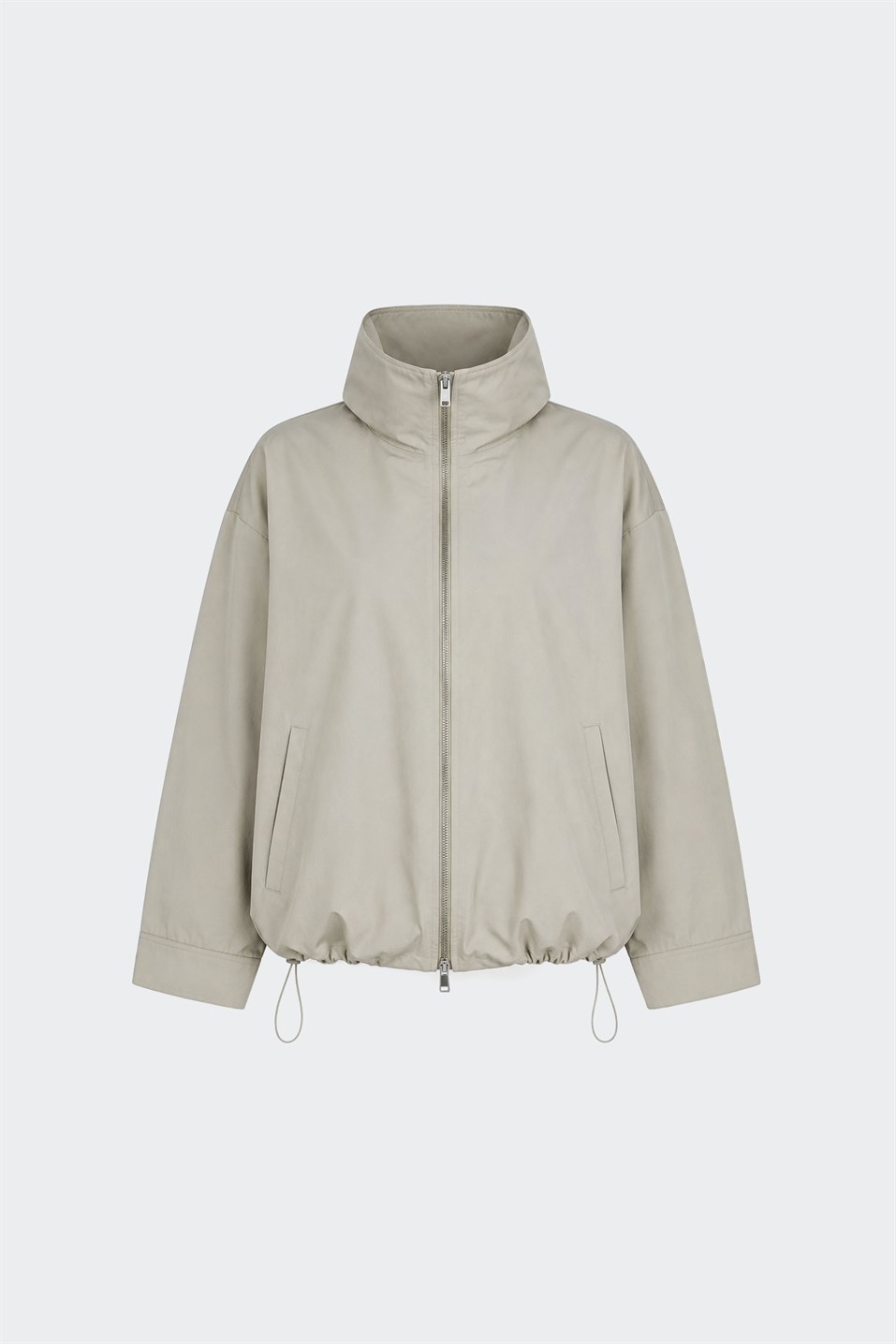 Nora Gabardine Zip Jacket