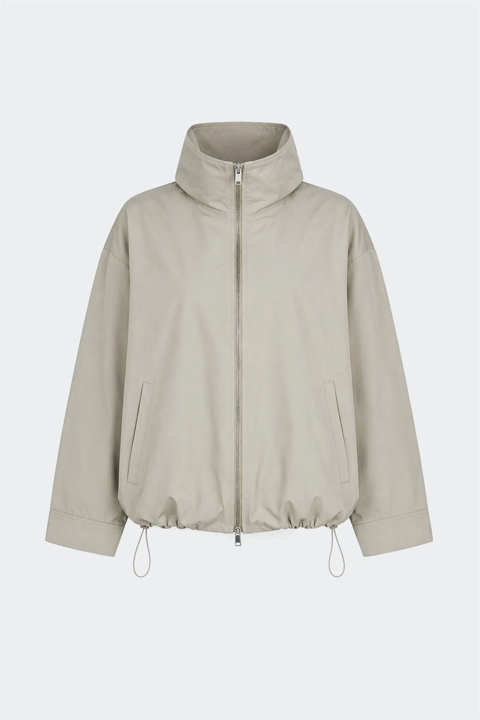 Nora Gabardine Zip Jacket