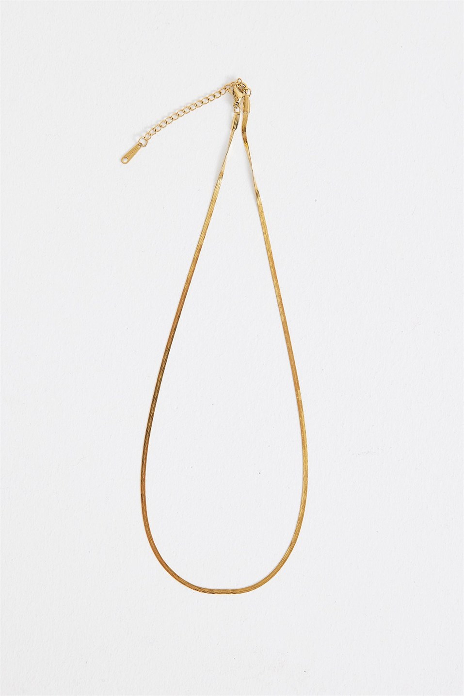 Gold Long Italian Necklace