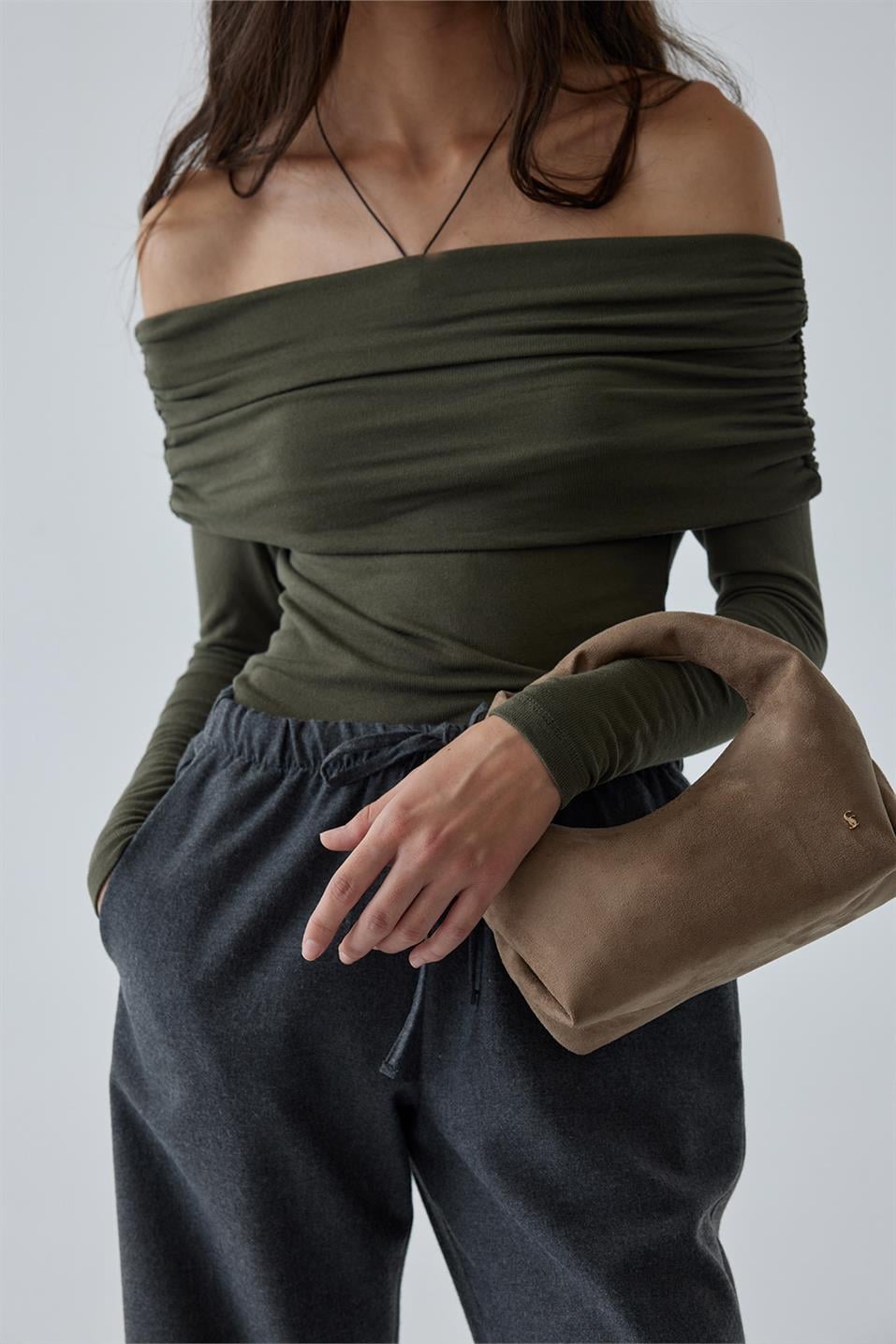 Gina Suede Bag