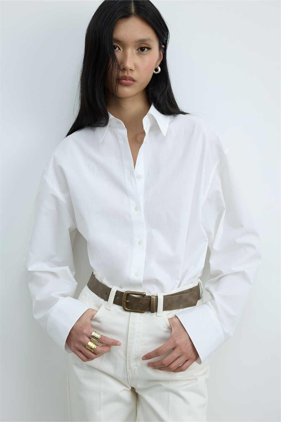 Maru Aged Leather Belt