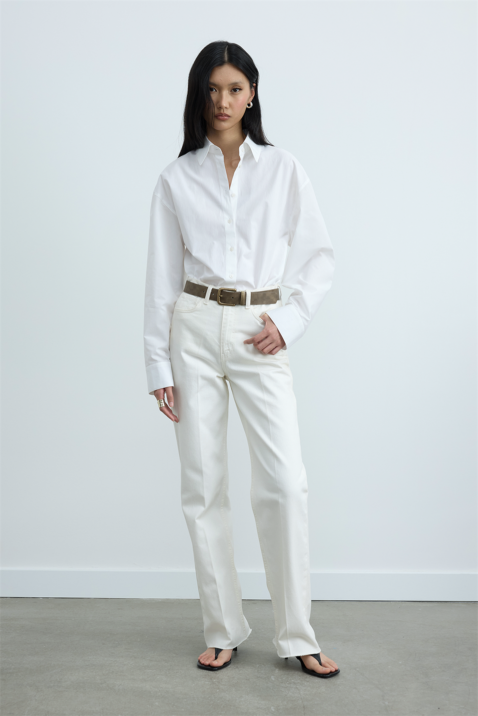 Maru Aged Leather Belt